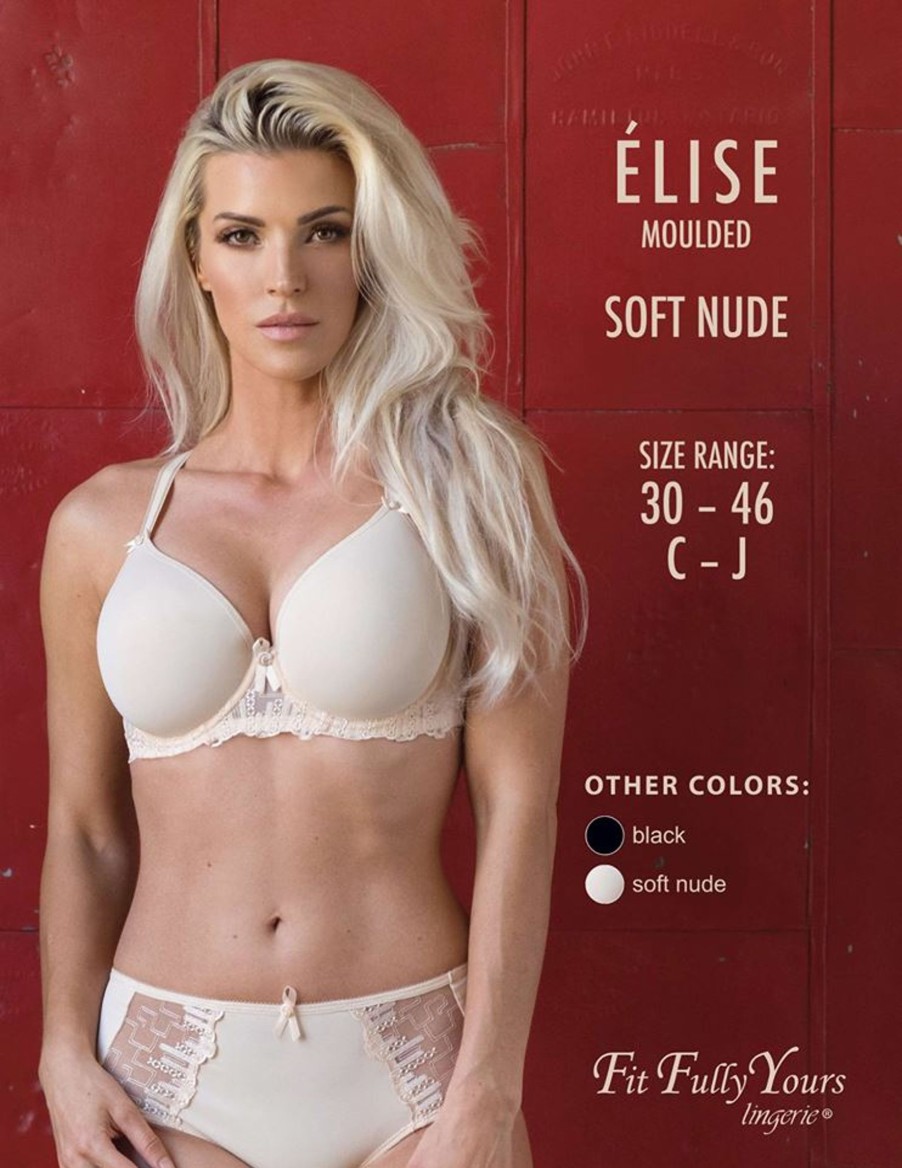 Lingerie & Intimates Sheer-essentials Racer Back | Elise Moulded Bra - Nude