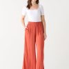 Clothing Sheer-essentials Pants | High Waist Flowy Wide Leg Pants