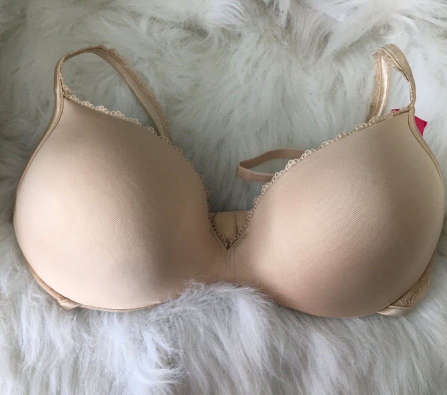 Lingerie & Intimates Sheer-essentials Plunge | Wired Smooth Push Up Bra