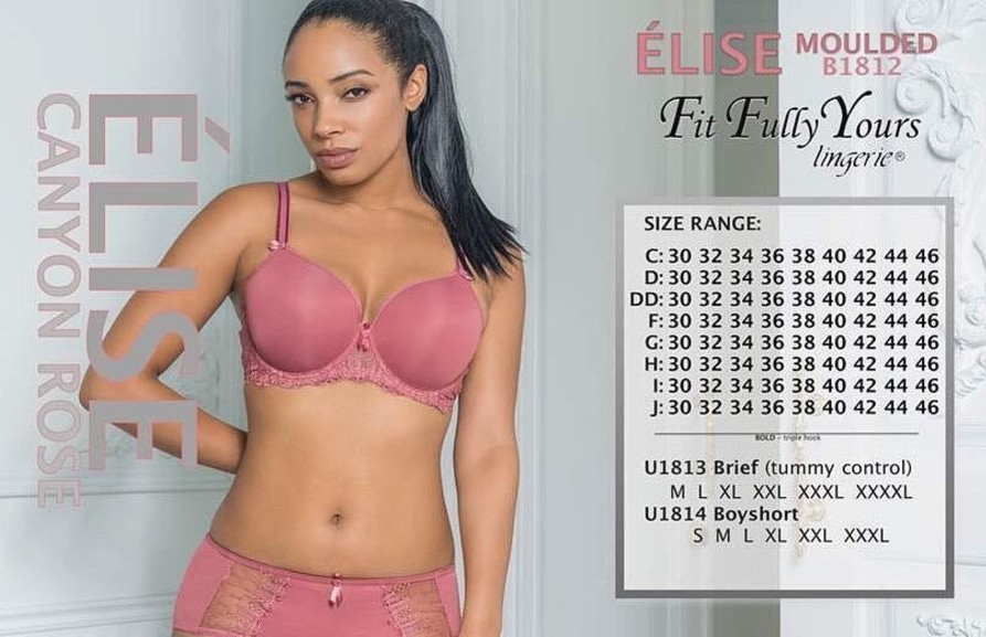 Lingerie & Intimates Sheer-essentials T-Shirt Bras | Elise Moulded Bra - Canyon Rose