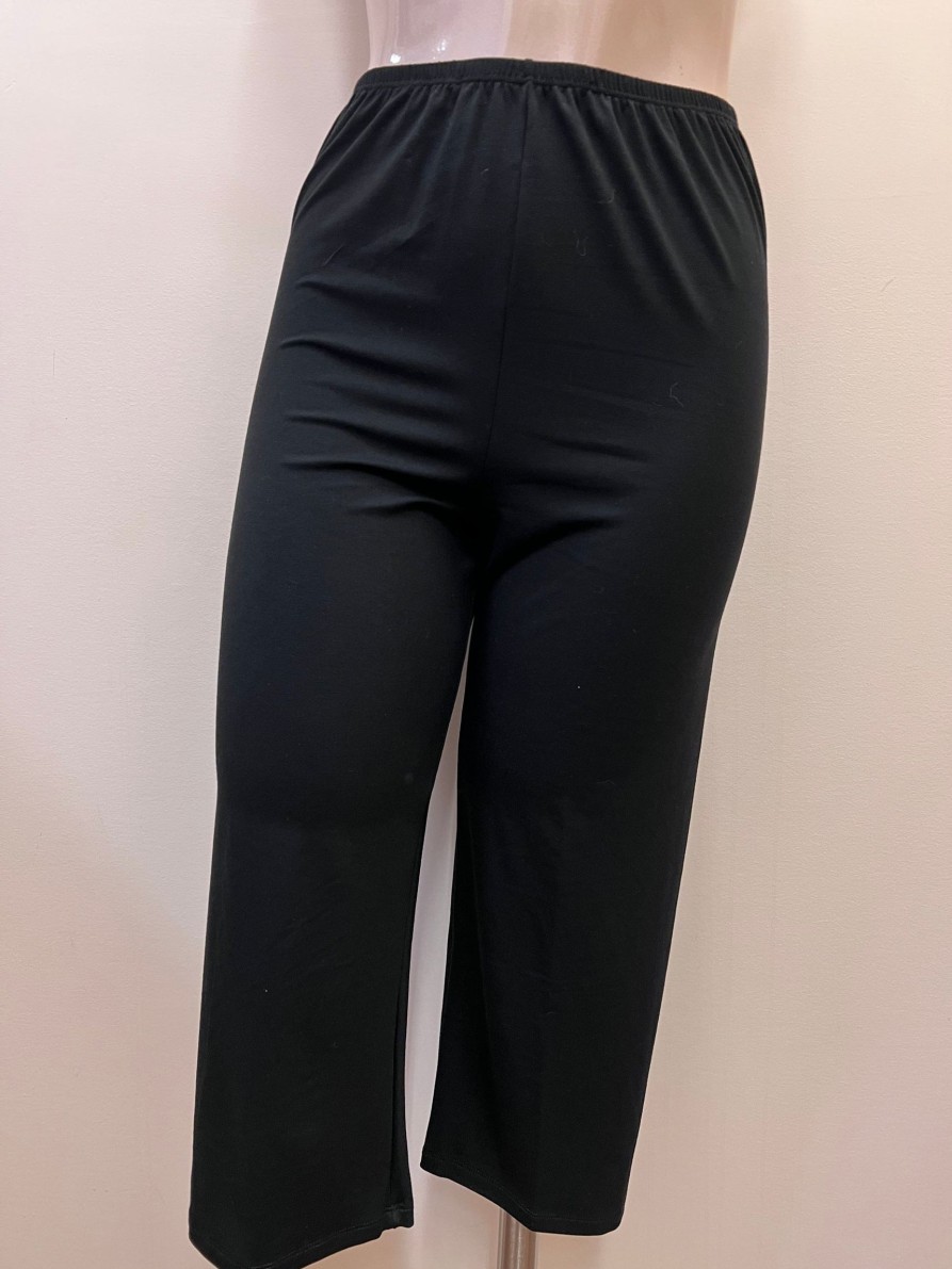 Clothing Sheer-essentials Capris | Najerika Bamboo Capri