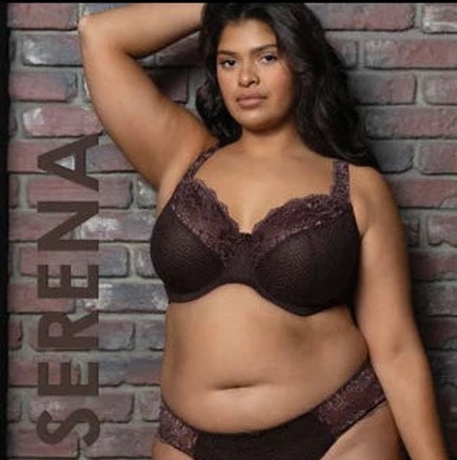 Lingerie & Intimates Sheer-essentials Underwire | Fit Fully Yours Serena Lace Bra - Chocolate