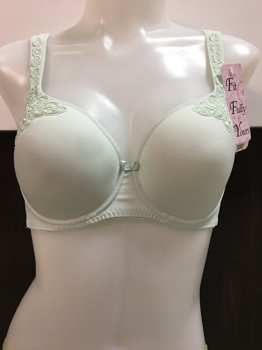 Lingerie & Intimates Sheer-essentials Plus Size | Maxine T-Shirt Bra - Ocean Green