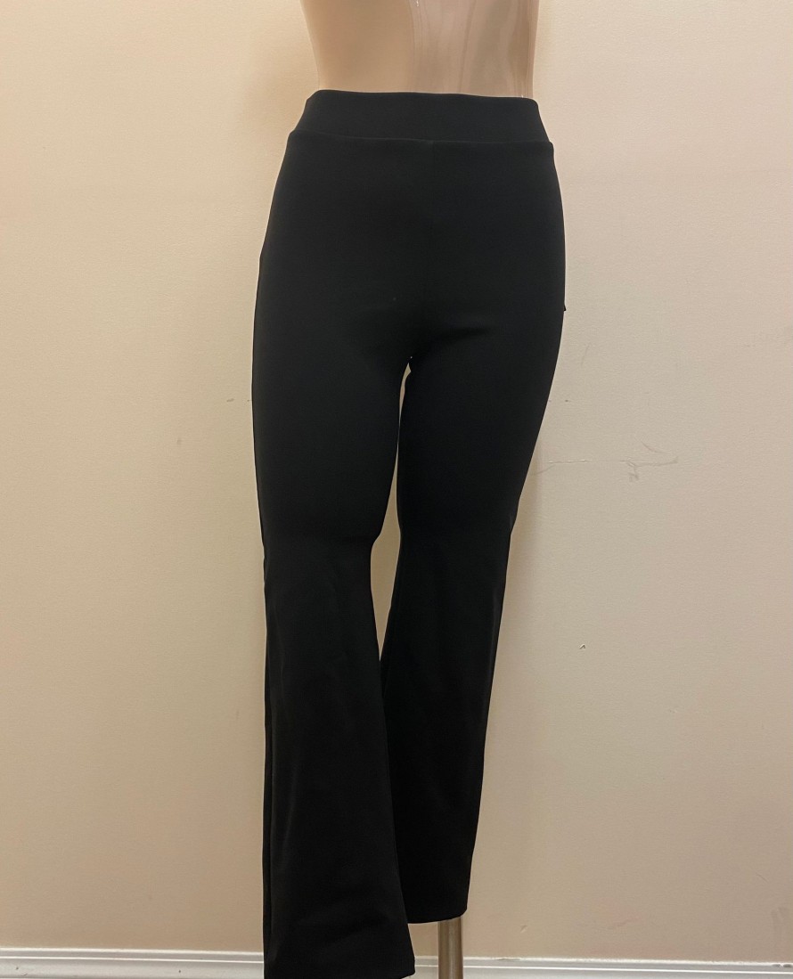 Clothing Sheer-essentials Pants | Julia Pull On Straight Leg Pant - Petite - Size Medium