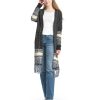 Clothing Sheer-essentials Jackets | Global Knit Long Coatigan