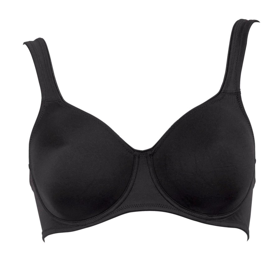 Lingerie & Intimates Sheer-essentials Underwire | Twin Seamless Underwire Bra - Black