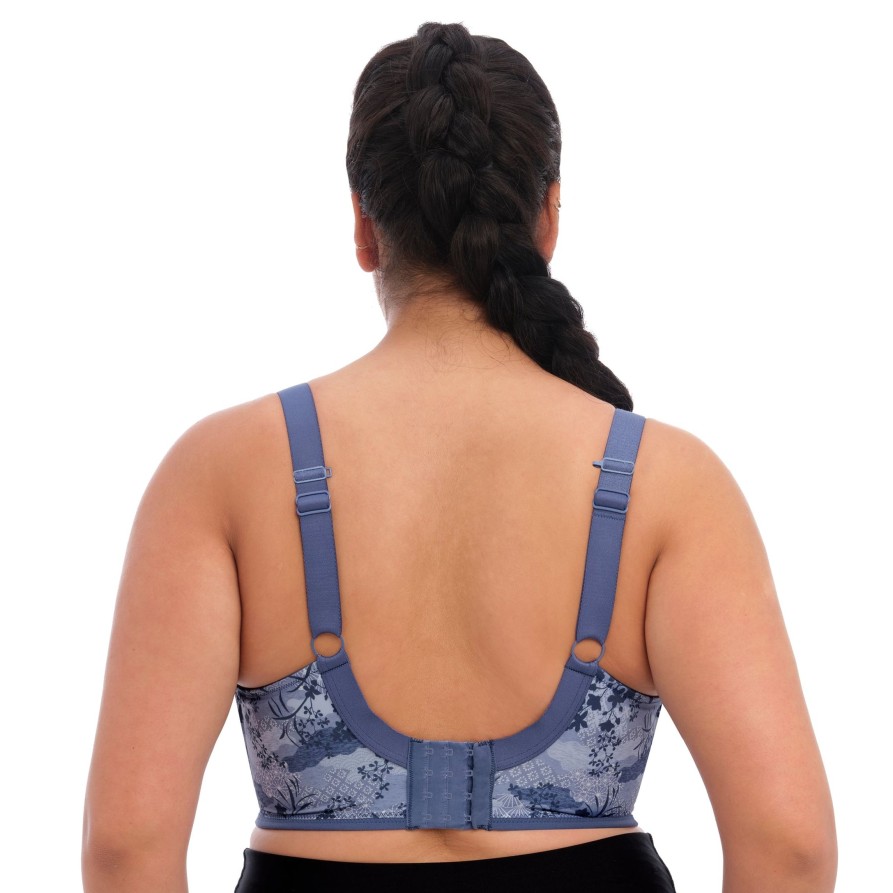 Lingerie & Intimates Sheer-essentials Racer Back | Elomi Energise Sports Bra - Vintage Denim