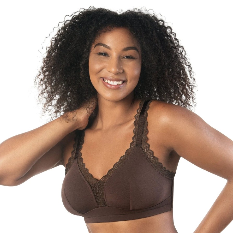 Lingerie & Intimates Sheer-essentials Bralettes | Parfait Dalis Bralette - Deep Nude