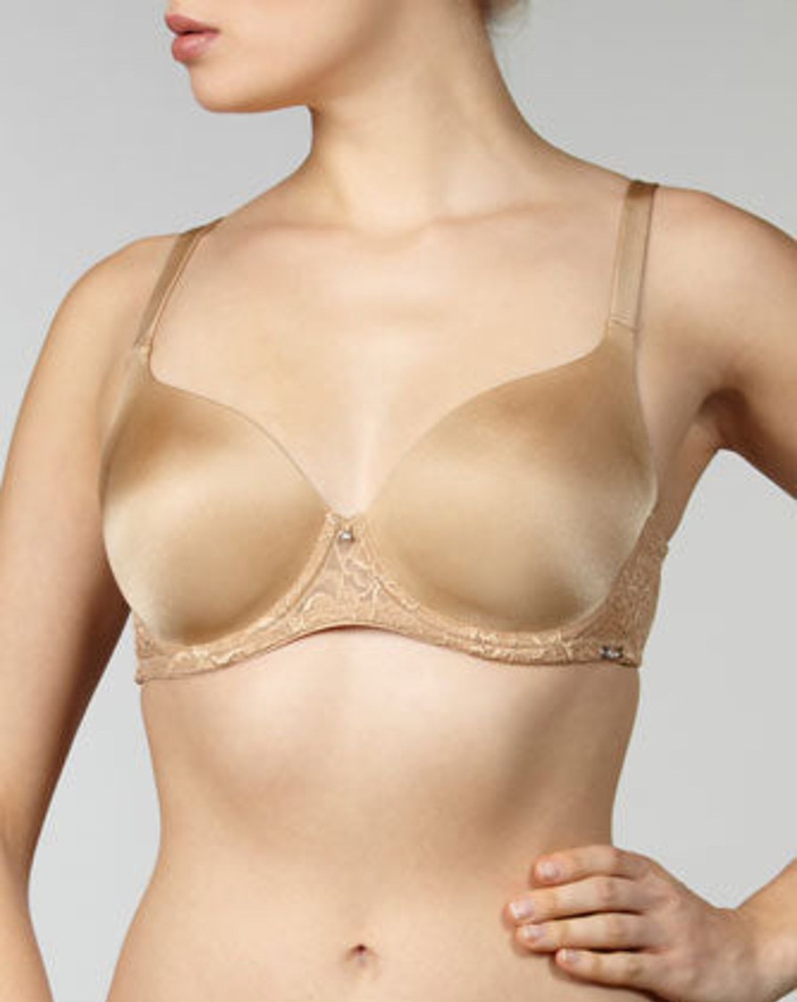 Lingerie & Intimates Sheer-essentials T-Shirt Bras | Pure Plus Full Coverage- Nude