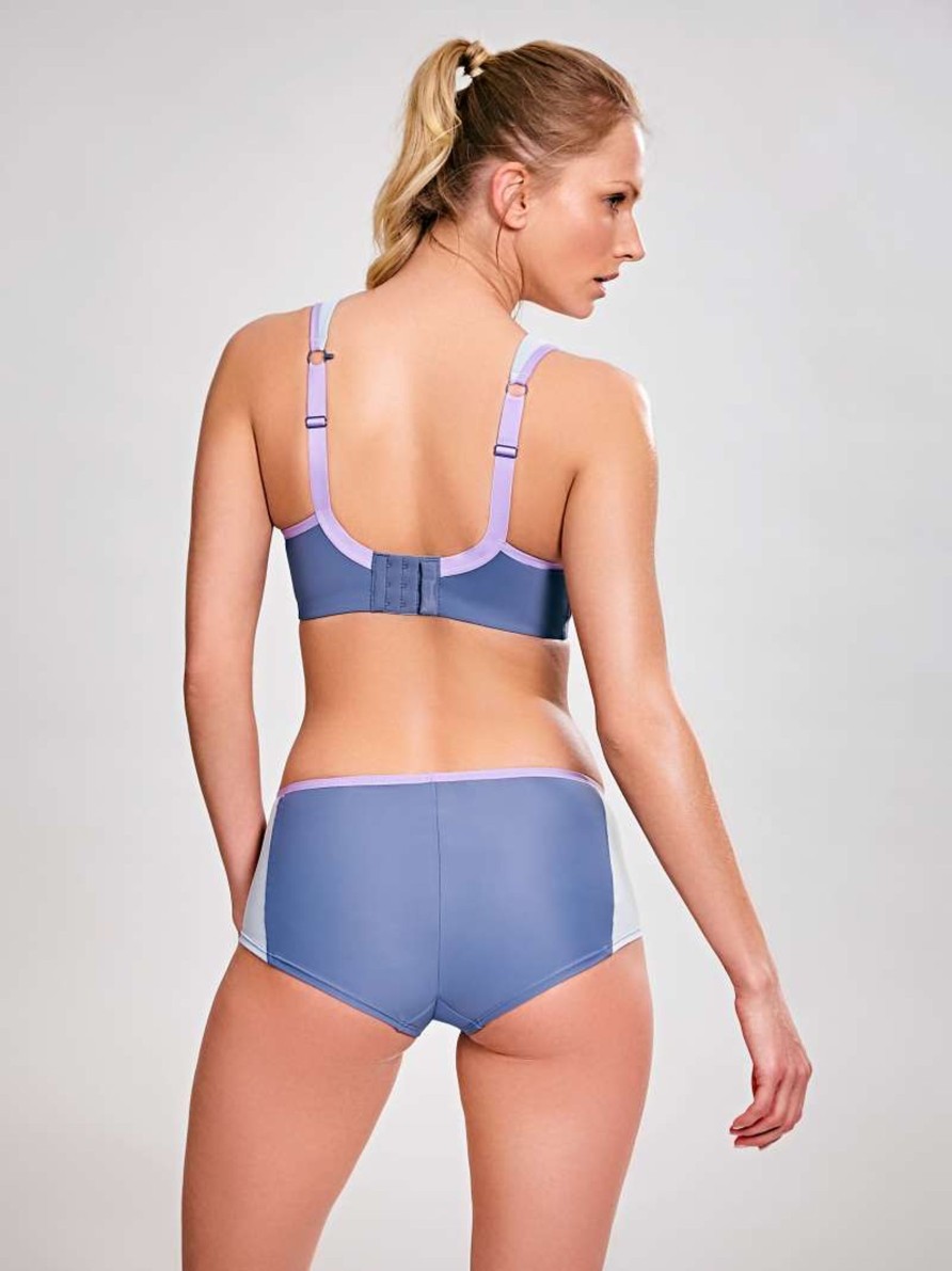 Lingerie & Intimates Sheer-essentials Racer Back | Panache Underwire Sports Bra - Grey