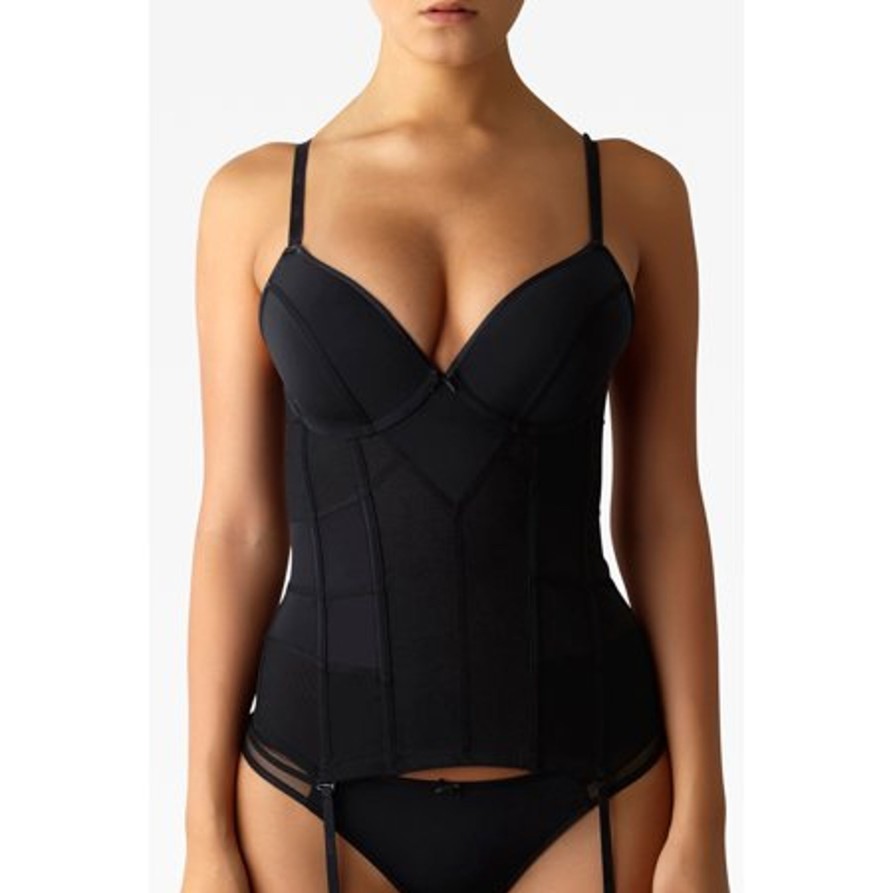 Lingerie & Intimates Sheer-essentials Push Up | Camellia Push Up Basque - Size F 34