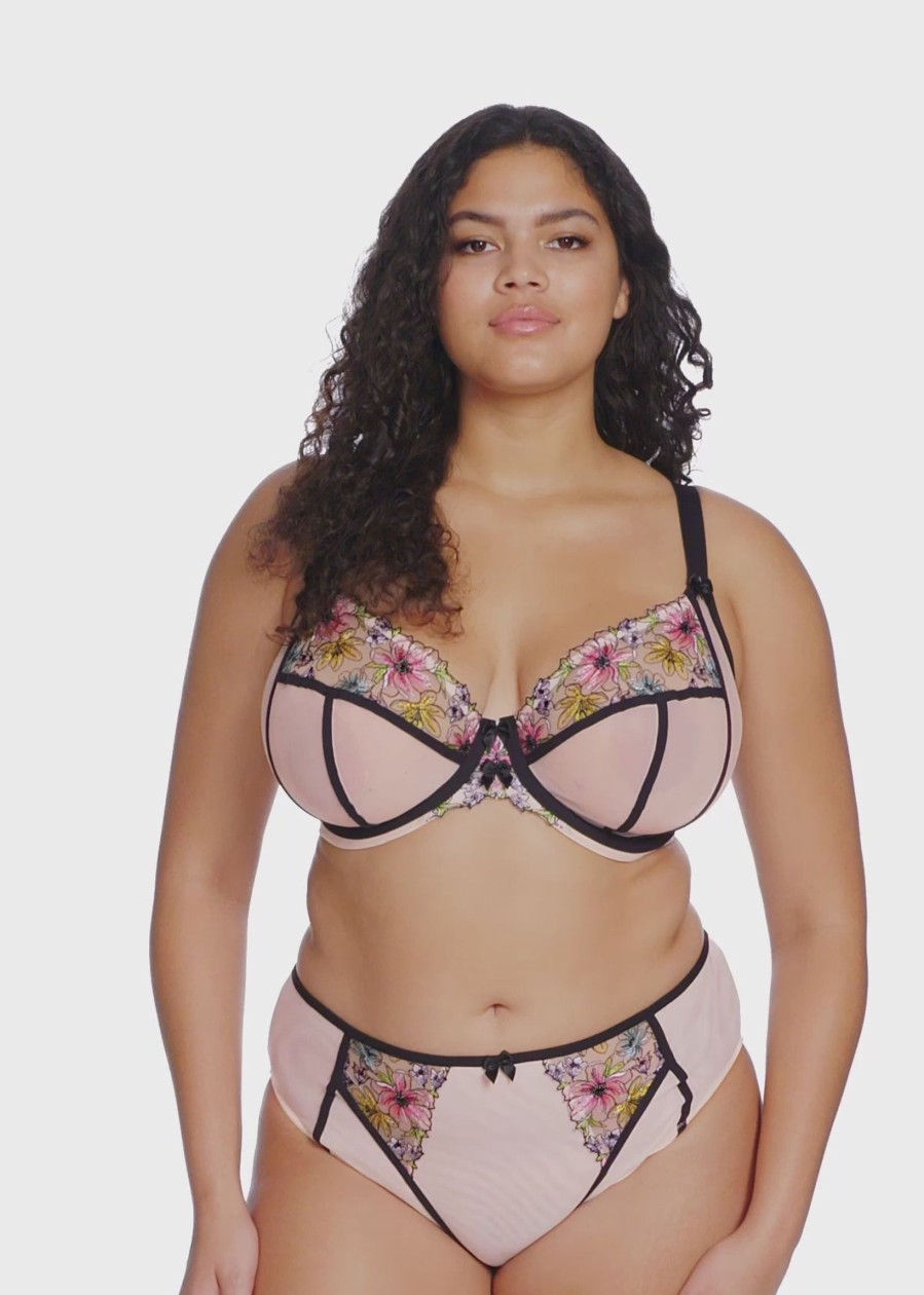 Lingerie & Intimates Sheer-essentials Underwire | Elomi Carrie Underwire Plunge Bra