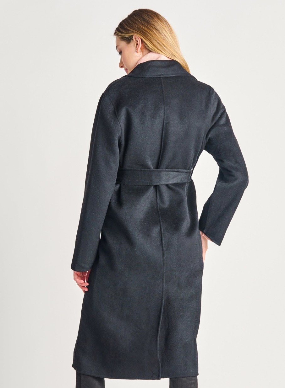 Clothing Sheer-essentials Jackets | Dex Longline Belted Coat