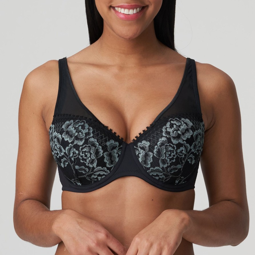 Lingerie & Intimates Sheer-essentials Underwire | Primadonna Twist Rose Padded Bra Balcony