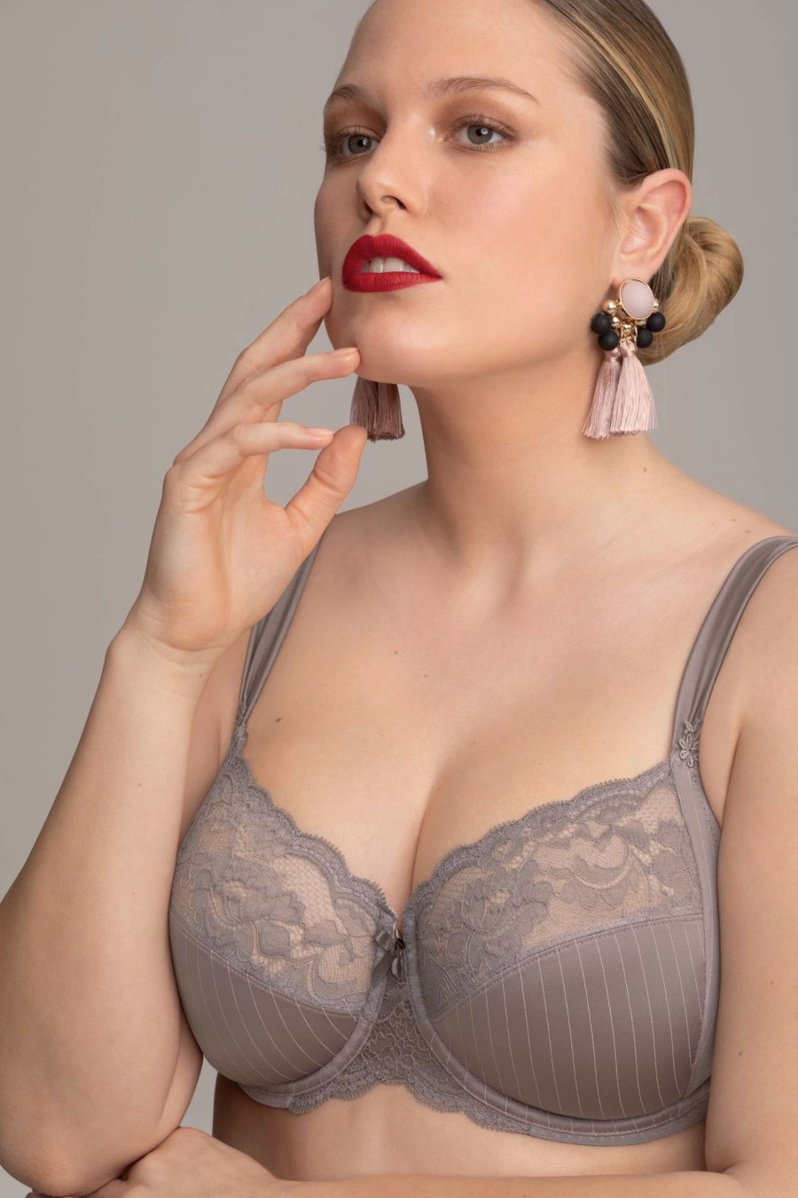 Lingerie & Intimates Sheer-essentials Underwire | Antonia Underwire Bra - Dusty Grey