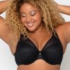 Lingerie & Intimates Sheer-essentials Plunge | Sheer Mesh Plunge T-Shirt Bra - Black