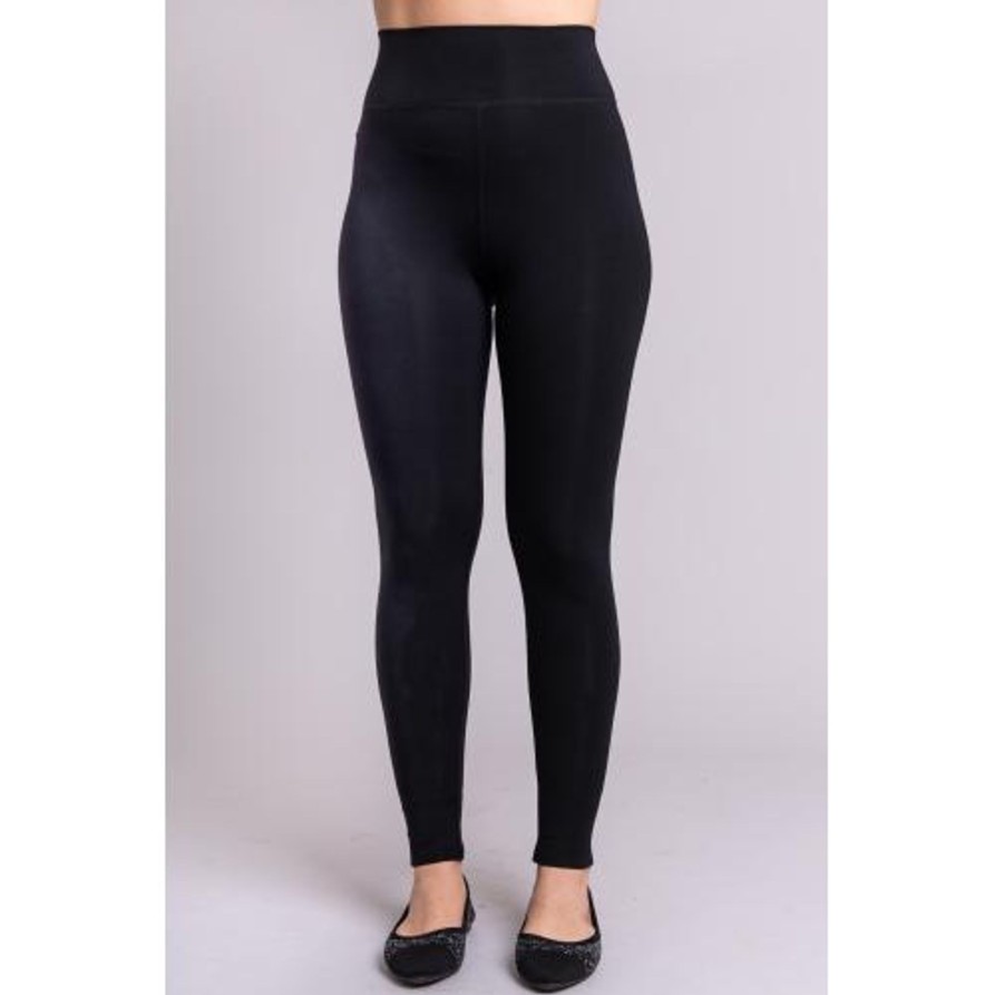 Clothing Sheer-essentials Leggings | Riley Bamboo Leggings - Black