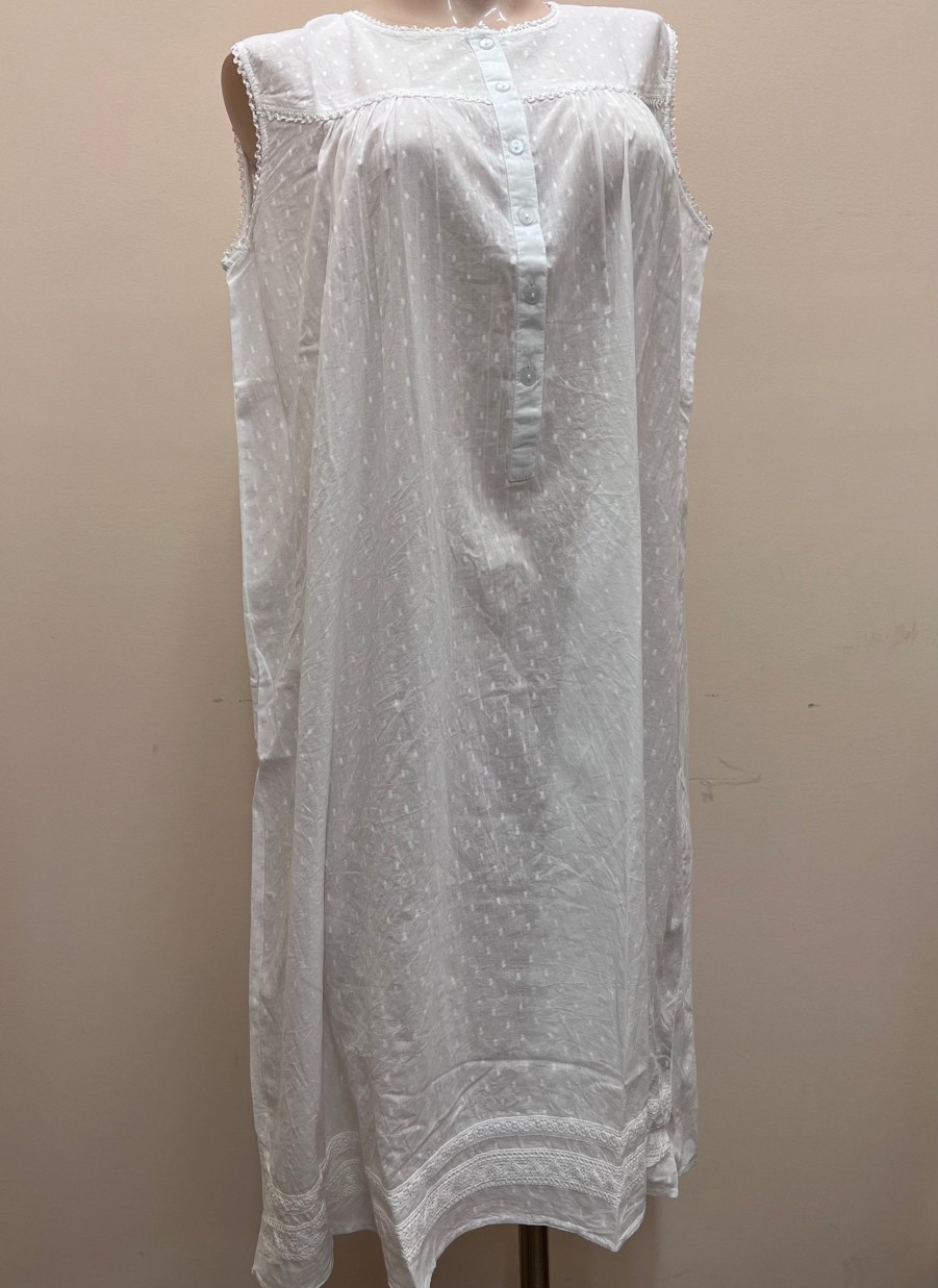 Lingerie & Intimates Sheer-essentials Nightgowns | Papa Fashions Cotton Nighty - Size Large