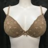 Lingerie & Intimates Sheer-essentials Underwire | Lacey Plunge Push Up - Size D 34