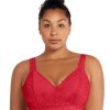 Lingerie & Intimates Sheer-essentials Racer Back | Adriana Lace Bralette - Red