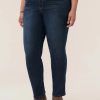 Clothing Sheer-essentials Pants | Absolution® Indigo Booty Lift Plus Straight Leg Jeans