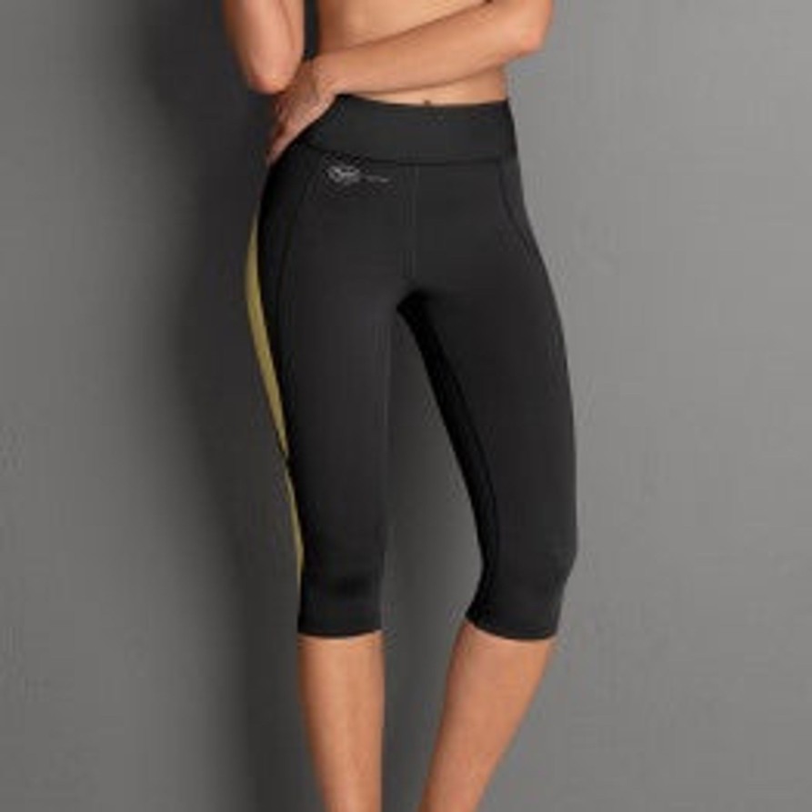 Clothing Sheer-essentials Leggings | Capri Sport Tights