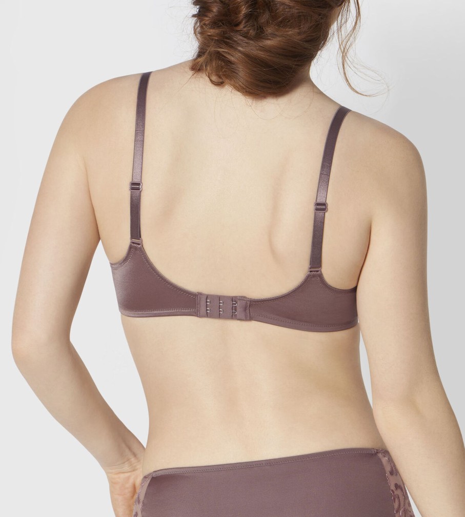 Lingerie & Intimates Sheer-essentials Underwire | Final Sale Modern Finesse Spacer Bra - Rose Brown - Size D 40