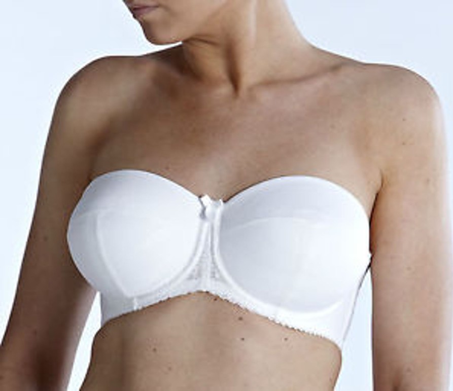 Lingerie & Intimates Sheer-essentials Underwire | Superfit Strapless - White