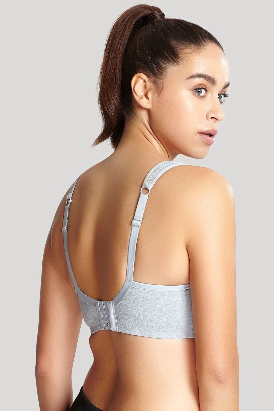 Lingerie & Intimates Sheer-essentials Racer Back | Panache Underwire Sports Bra - Grey Marl