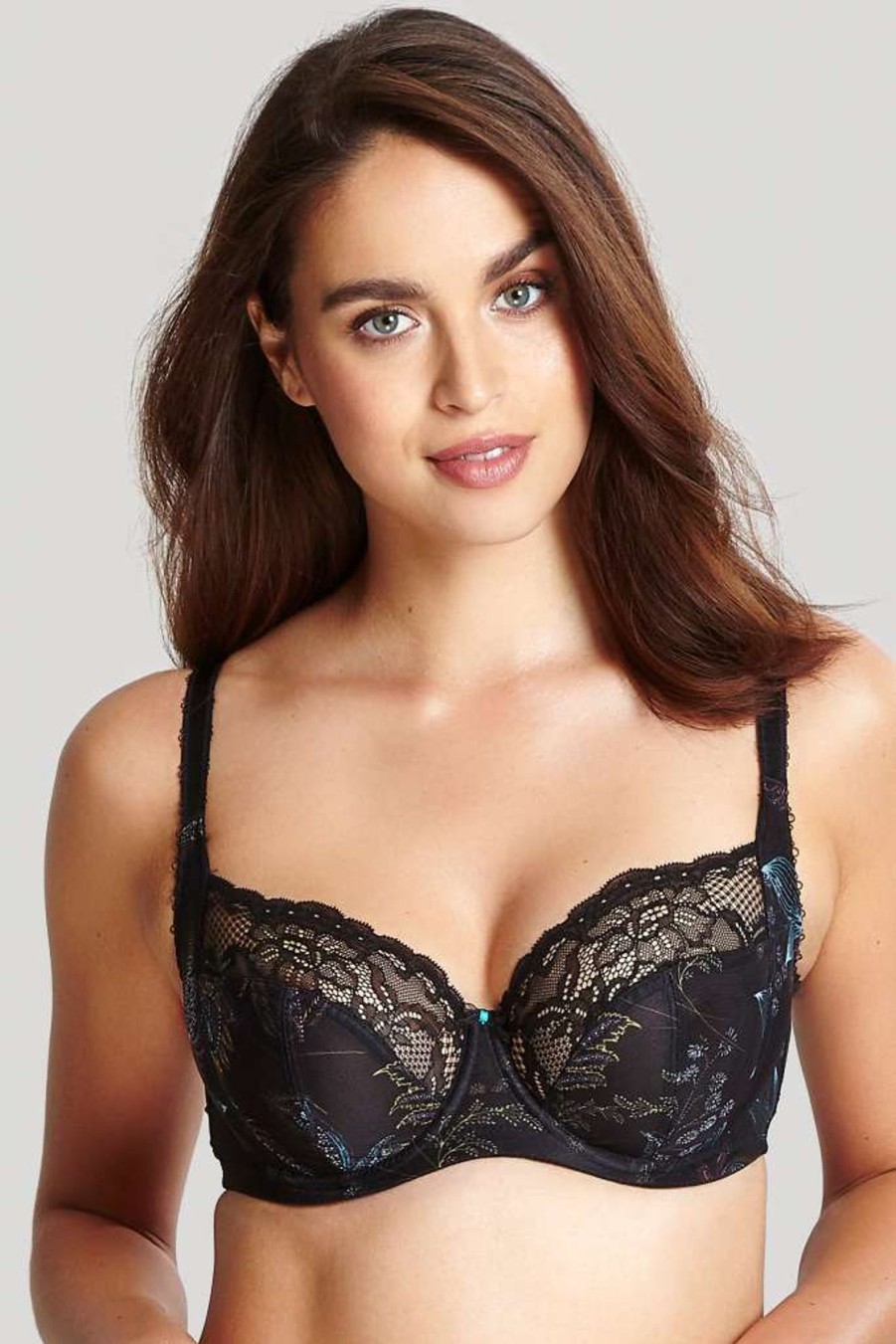 Lingerie & Intimates Sheer-essentials Balconettes | Panache Jasmine Balconette Underwire Bra - Paisley Floral