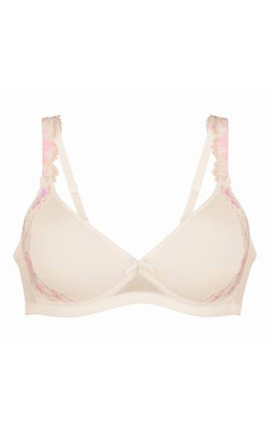 Lingerie & Intimates Sheer-essentials Plunge | Colette Wire Free Spacer Bra - Crystal