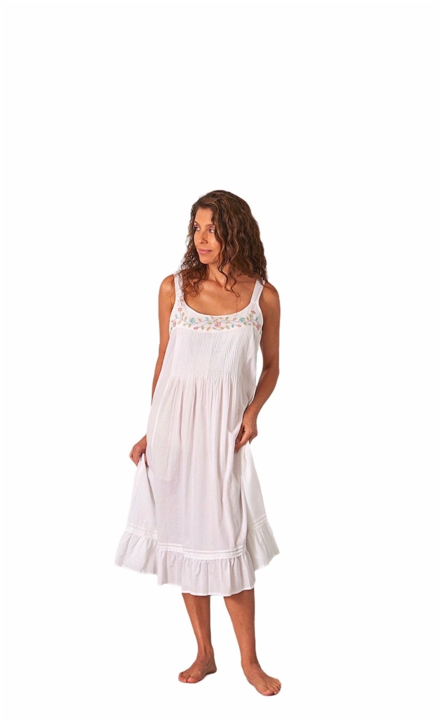 Lingerie & Intimates Sheer-essentials Nightgowns | Isle Of Sky Cotton Nighty