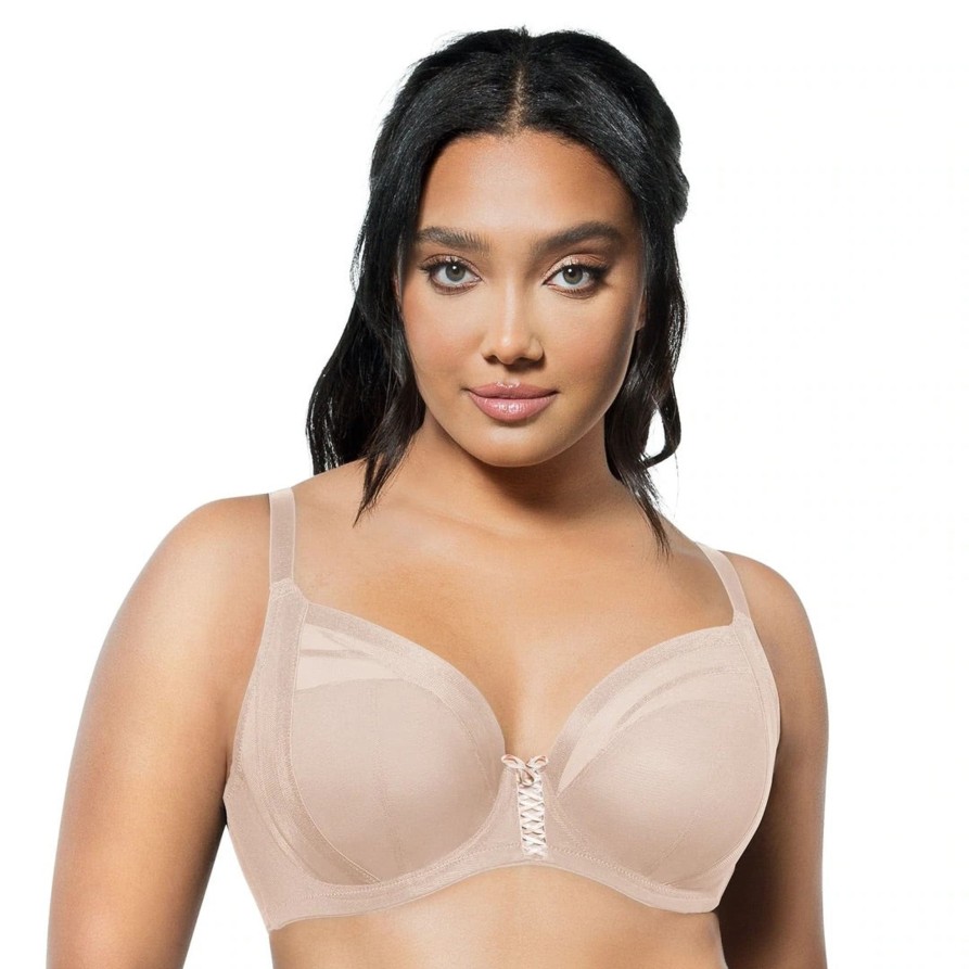 Lingerie & Intimates Sheer-essentials Plunge | Shea Plunge Unlined Bra - Bare