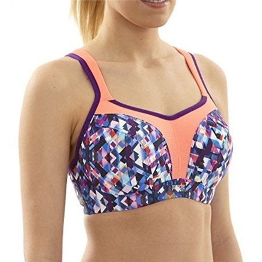 Lingerie & Intimates Sheer-essentials Racer Back | Panache Wired Sports Bra- Kaleidoscope