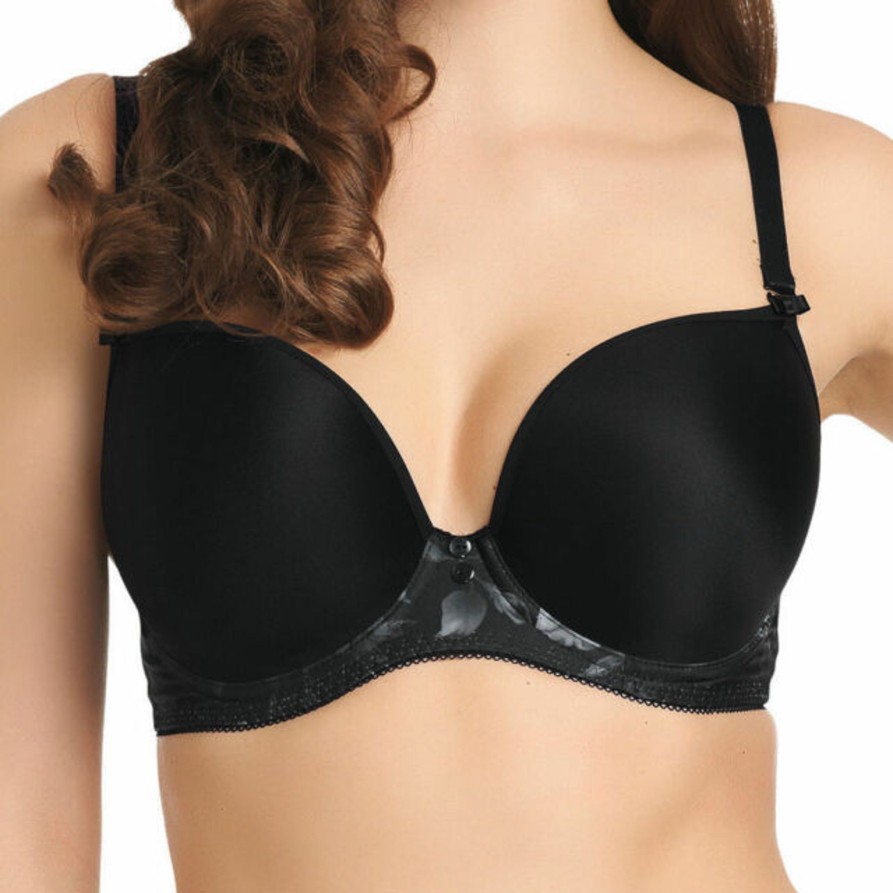 Lingerie & Intimates Sheer-essentials Plunge | Deco Shape Plunge Bra - Size D 32