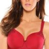 Lingerie & Intimates Sheer-essentials Plus Size | Maxine T-Shirt Bra - Hot Red