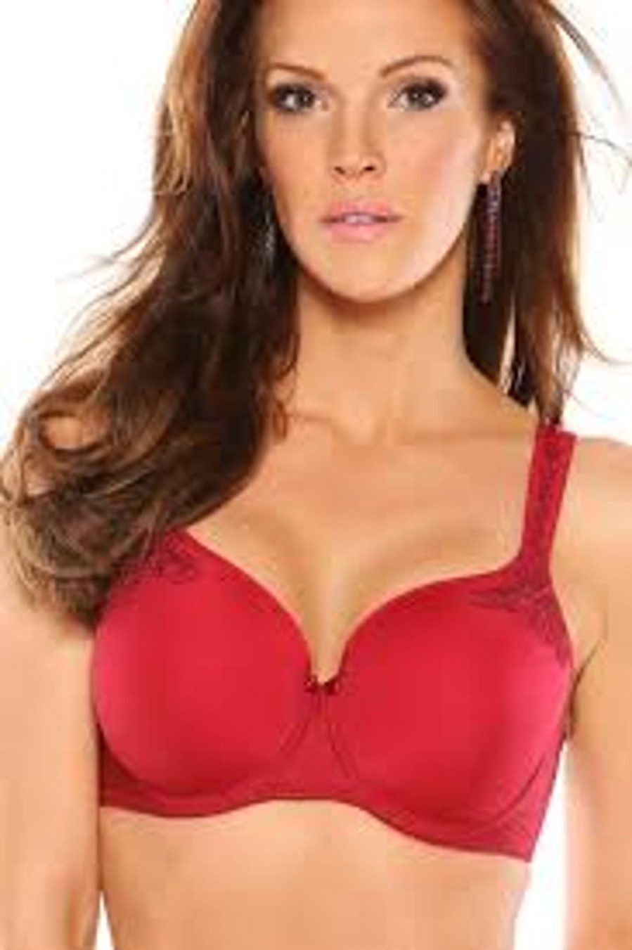 Lingerie & Intimates Sheer-essentials Plus Size | Maxine T-Shirt Bra - Hot Red