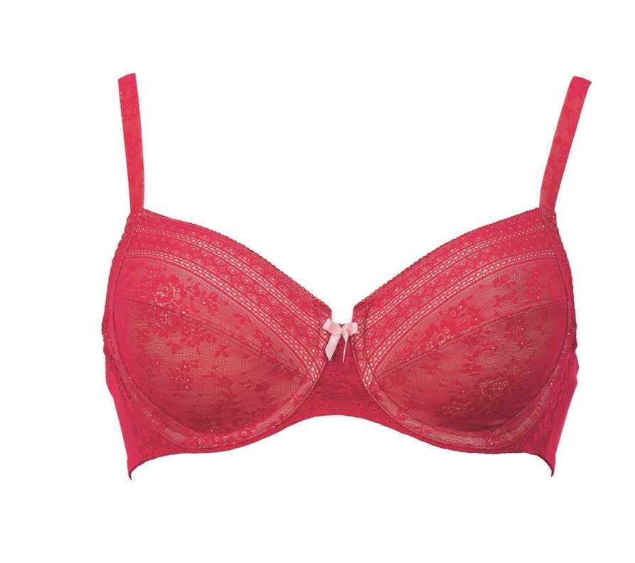 Lingerie & Intimates Sheer-essentials Underwire | Fleur Underwire- Cherry