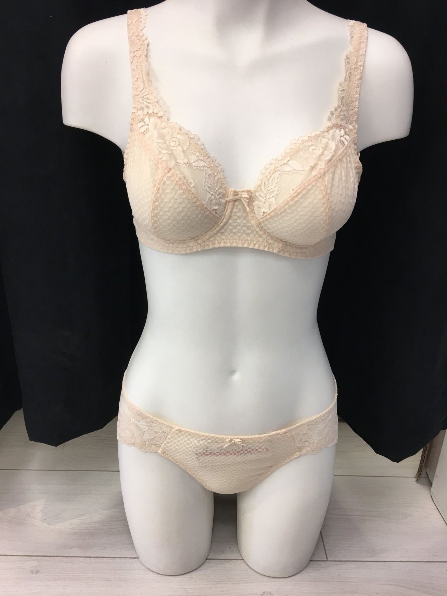 Lingerie & Intimates Sheer-essentials Racer Back | Serena Lace Bra - Soft Nude