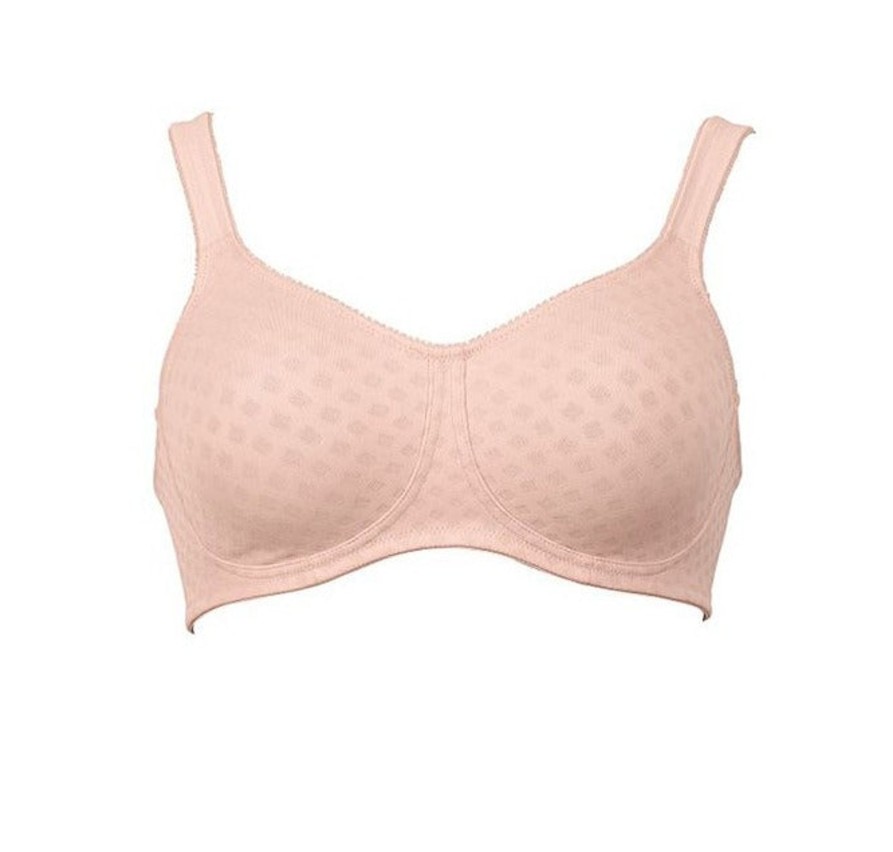 Lingerie & Intimates Sheer-essentials Mastectomy | Lisa Mastectomy Bra - Soft Rose