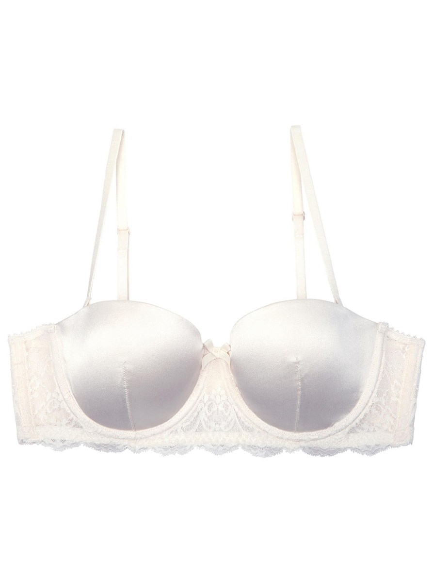 Lingerie & Intimates Sheer-essentials Strapless | Committed Love Retro Strapless Bra