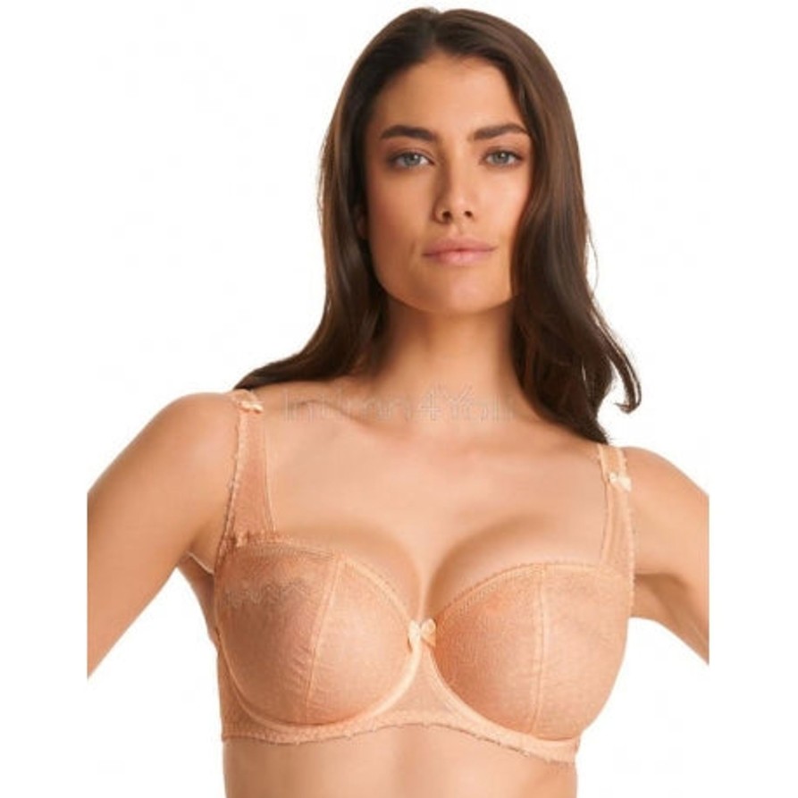 Lingerie & Intimates Sheer-essentials Underwire | Gem Half Cup Balcony Bra - Size D 34