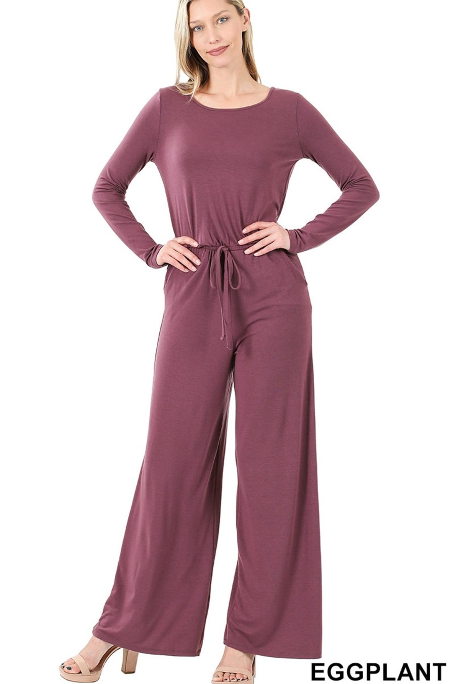 Curvy Fashions Sheer-essentials Jumpsuits & Rompers | Long Sleeve Jumpsuit