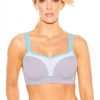 Lingerie & Intimates Sheer-essentials Underwire | Pauline Sports Bra - Silver/Teal