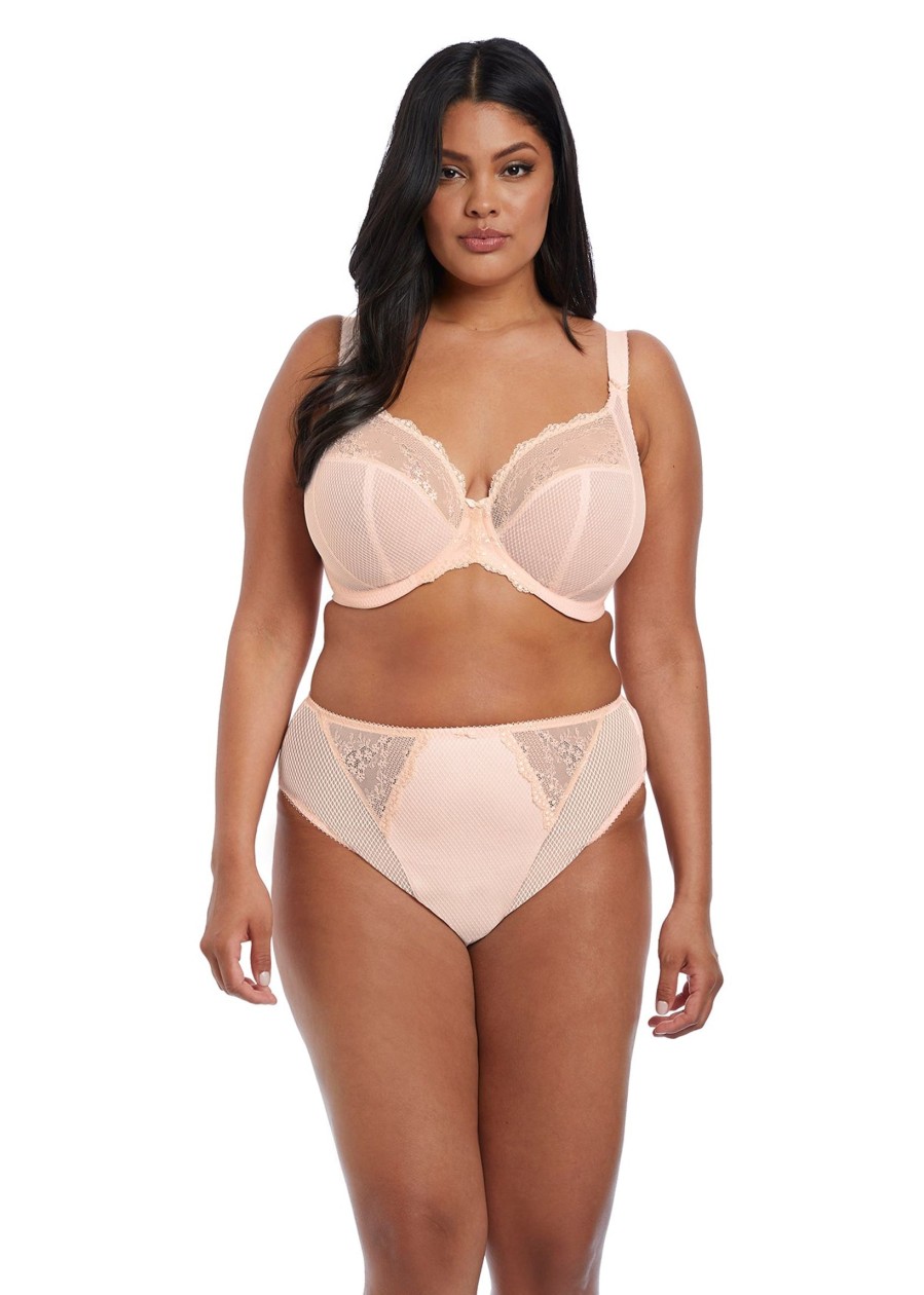 Lingerie & Intimates Sheer-essentials Racer Back | Charley Plunge Bra - Ballet Pink