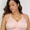 Lingerie & Intimates Sheer-essentials Plus Size | Cotton Luxe Wire Free - Blushing Rose