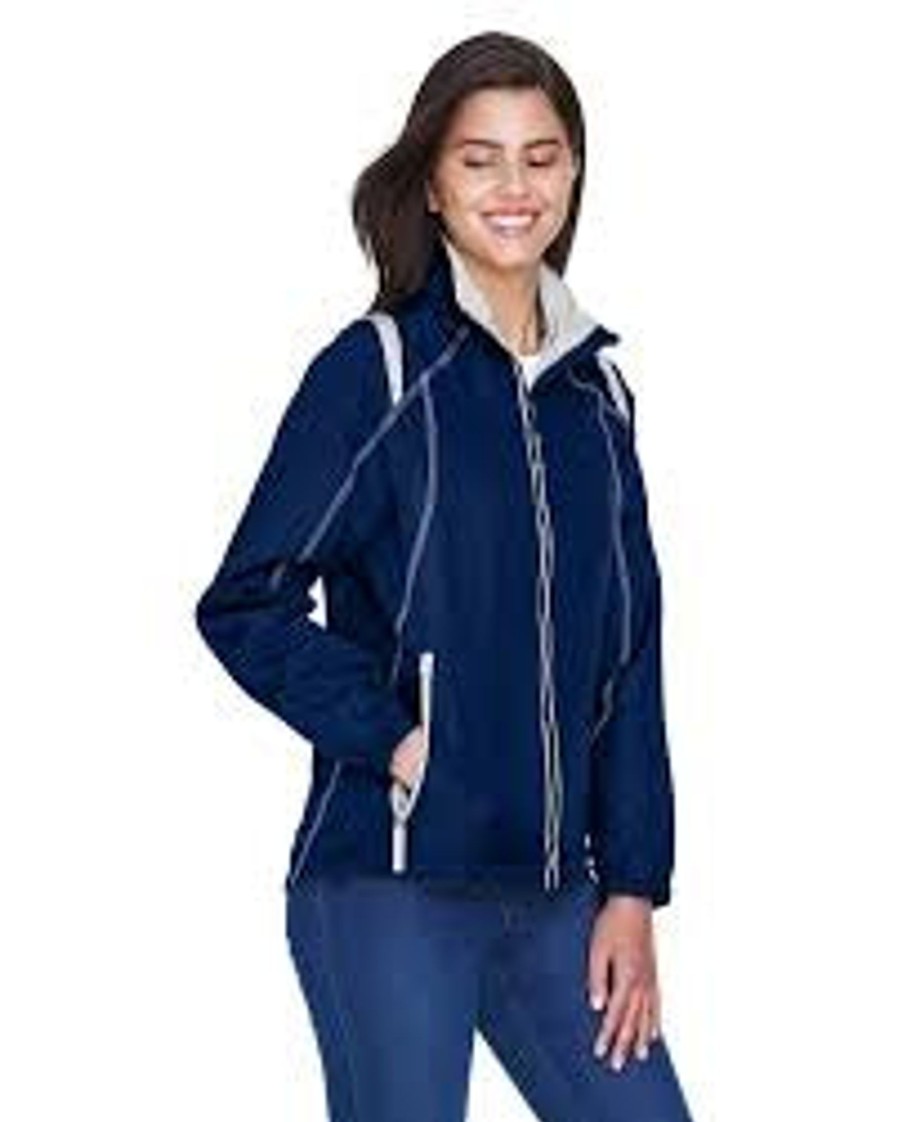 Clothing Sheer-essentials Jackets | Ladies' Endurance Lightweight Color-Block Jacket