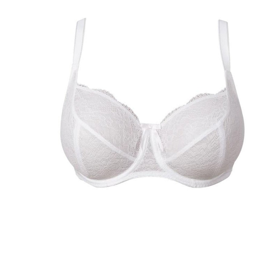 Lingerie & Intimates Sheer-essentials Underwire | Fancies Balcony Bra - White