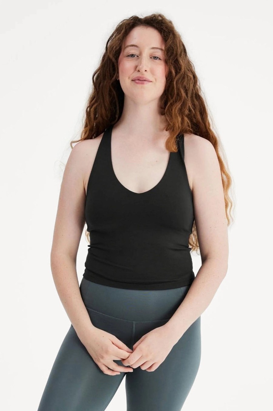 Clothing Sheer-essentials Plus Size | Zoe Superstretch Tank