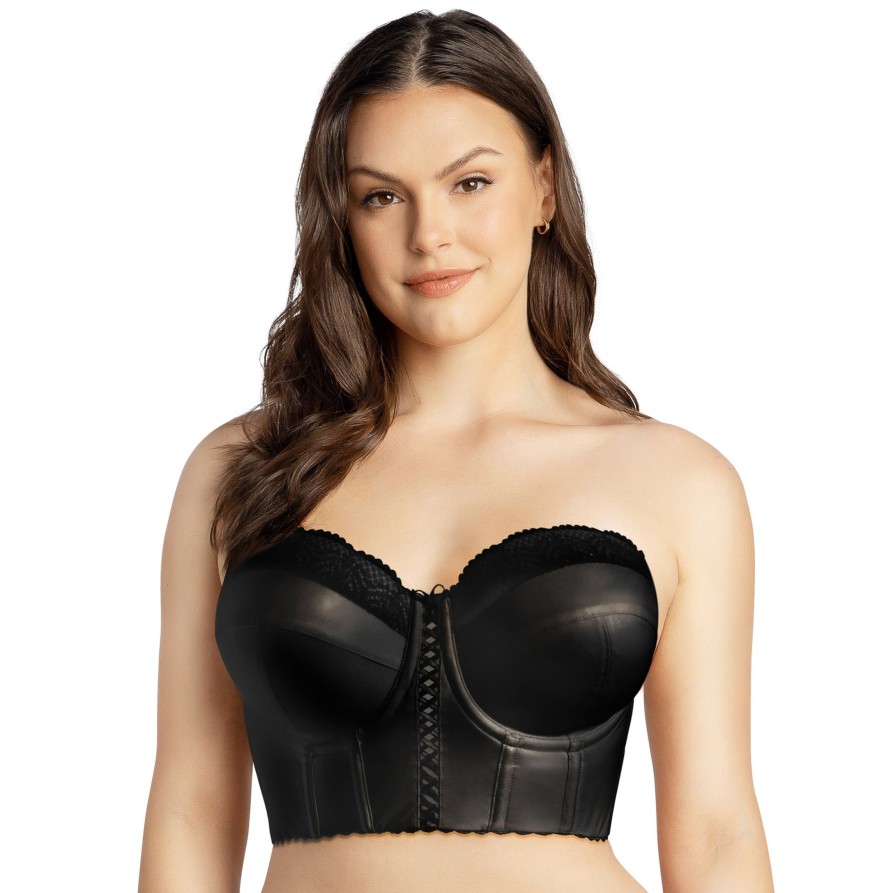 Lingerie & Intimates Sheer-essentials Plus Size | Stevie Longline Strapless Bustier